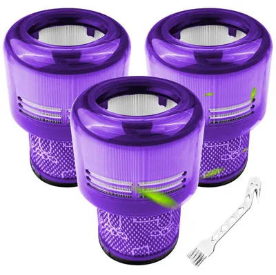 3er-Pack waschbare HEPA-Filter für V11/V15/SV14