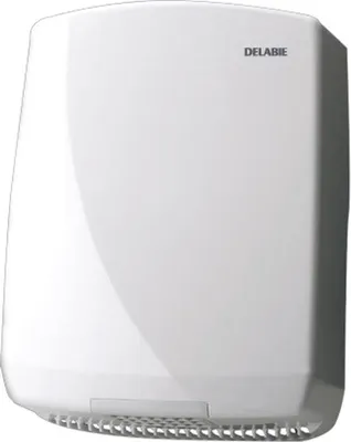 Produktbild von Delabie Händetrockner automatisch,ABS weiß