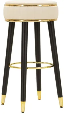 Produktbild von Mauro Ferretti Barhocker LONDON Creme 38x74 cm