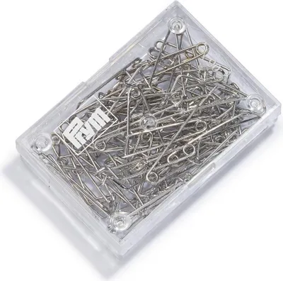 Produktbild von Prym 081330, Sicherheitsstift, Stahl, 60 Stück(e), Silber, Sharp, 27 mm