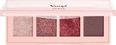 Obrázok produktu pre Pupa Milano Vamp! 4 Eyeshadow Palette 003 Pinkish Bronze 0,183 oz - Očný make-up - Matný, saténový, metalický povrch - Ľahký - Ľahko sa mieša - Neobsahuje mastenec