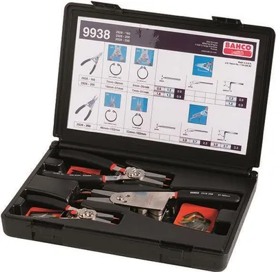 Produktbild von Bahco 9938 Seegeringzangen-Set (9938)