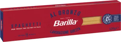 Produktbild von 24x Pasta Barilla - BRONZO - Spaghetti - 400g - Aus Bronze gezogene Italienische Nudeln