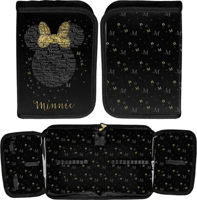 Produktbild von Paso Minnie Mouse One-Compartment ungefüttert Federmäppchen mit Klappen