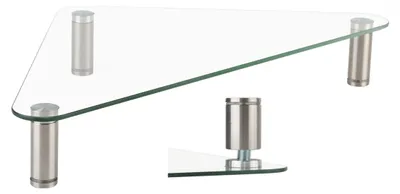 Produktbild von Display-Monitor Riser-Winkel-Modell Dreieck verstellbares Aluminiumglas