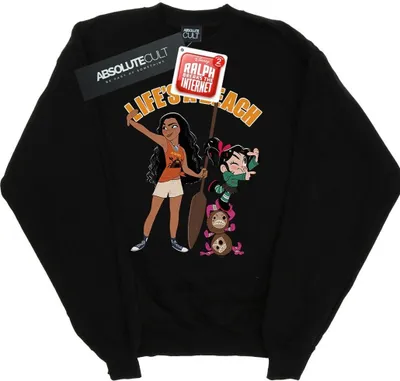 Produktbild von Disney - "Wreck It Ralph" Sweatshirt für Herren BI50944 (S) (Schwarz)