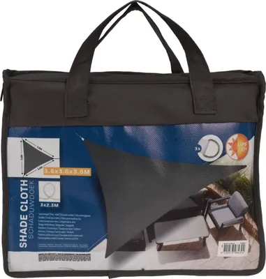 Obrázek produktu pro Markýza ProGarden 3,6x3,6x3,6 m šedá trojúhelníková