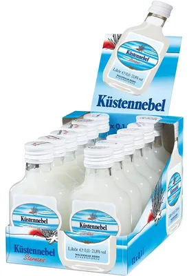 Produktbild von Küstennebel mit feinem Sternanis Kräuterlikör 21.8 Prozent 12 x 100ml