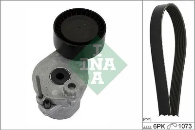 Produktbild von INA 529 0530 10 Keilrippenriemensatz passend für MERCEDES-BENZ C-Klasse T-modell (S205)