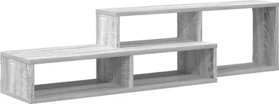 Imagen del producto de vidaXL Soporte de pared para TV, 120x25x28,5 cm, material de madera