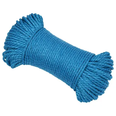 Immagine prodotto di Corda da Lavoro Blu 8 mm 25 m in Polipropilene