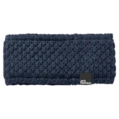 Produktbild von Jack Wolfskin Highloft Knit Headband Night Blue S Stirnband