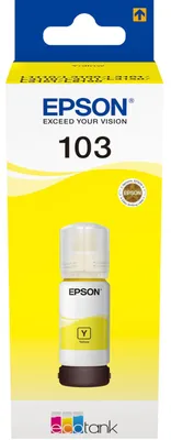 Image de Epson 103 - 65 ml - jaune - original - encre de recharge