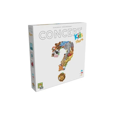 A product shot of the board game Concept Kids Tiere.