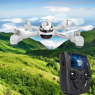Image de Hubsan H502S 5.8GHz Headless Höhenmodus 8CH RC Quadcopter avec caméra HD 720P (Blanc)