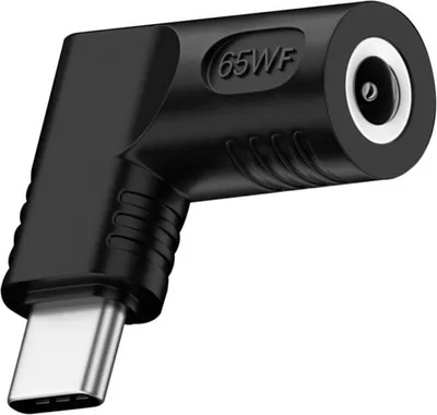 Immagine prodotto di INF Adattatore DC Femmina a USB Type-C Maschio 65W - Convertitore Power Delivery