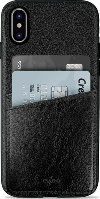 Zdjęcie produktu dla PURO IPCXSHINEPBLK, Pokrowiec, Apple, iPhone X, 14,7 cm (5.8"), Czarny