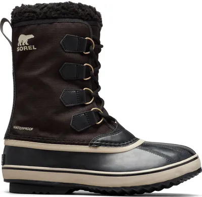 Imagen del producto de Sorel 1964 Pac Nylon, color negro / color "Ancient Fossil", talla 43 (UE)