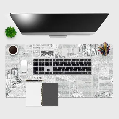 Produktbild von Famanu Schreibtischunterlage 90x40 cm - Antirutsch Tischmatte für Homeoffice oder Büro