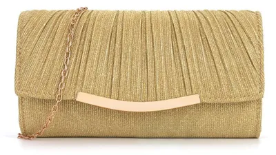 Immagine prodotto di Elegante pochette da donna con design plissettato
