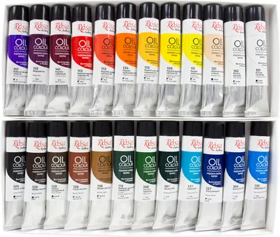 Obrázok produktu pre Súprava olejových farieb Rosa Rosa Gallery, 24 x 20 ml