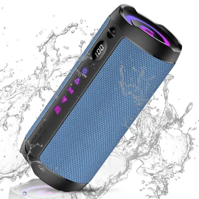 Obrázok produktu pre Prenosný Bluetooth reproduktor, 25 W – Bluetooth 5.4, výdrž batérie 25 hodín, vodotesnosť IPX7