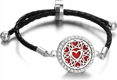 Produktbild von Aromatherapie-Armband Herzband B13