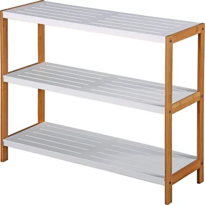 Produktbild von home24 Schuhregal - Bambus massiv / MDF