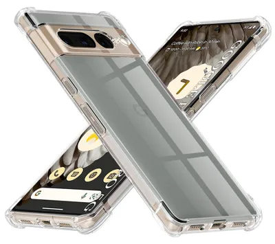 Obrázok produktu pre Techsuit Shockproof Clear Silicone puzdro pre Google Pixel 7 Pro – priehľadné