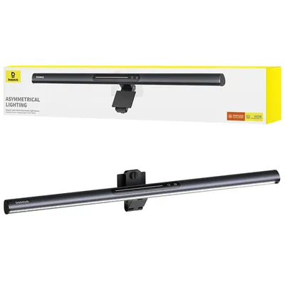 Produktbild von Baseus L10068500111-00, Schwarz, Aluminium, 250 lm, 2800 K, 6000 K, Berührung
