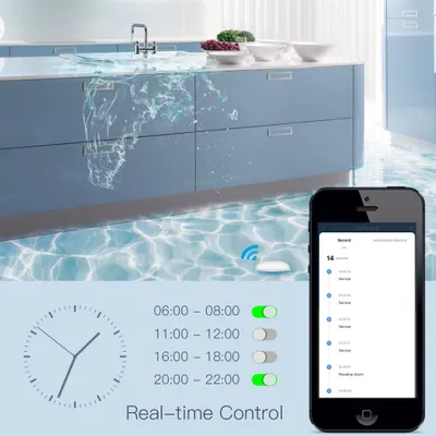 Immagine prodotto di Rilevatore di perdite d'acqua MOES, Zigbee