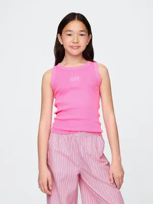 Produktbild von GAP Geripptes Tanktop für Kinder mit Logo XXL