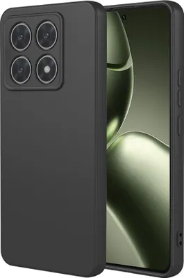 Obrázek produktu pro Pouzdro pro Xiaomi 14T - Zadní kryt Phonesta Soft Silk Silikonový - Černé