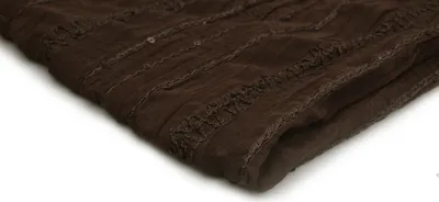 Obrázek produktu pro Šifonové Yoryo s žinylkou, hnědé 50x125 cm