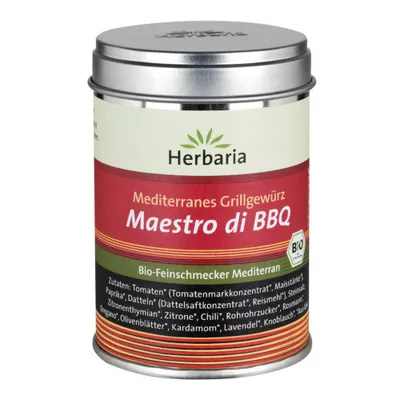 Zdjęcie produktu dla Maestro di BBQ - śródziemnomorska przyprawa do grilla 70g