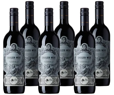 Produktbild von Eisenberg DAC Blaufränkisch Rotwein vom Weingut Groszer Wein aus dem Südburgenland - 6er Karton