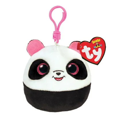 Image de Ty Squish a Boos, Bamboo, Panda, Clip, env 10 cm