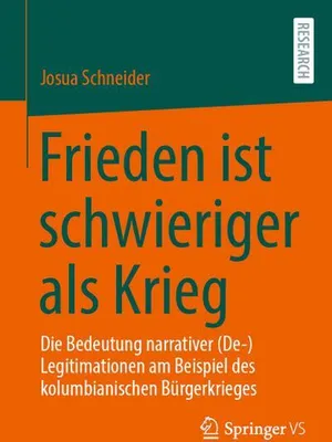 Produktbild von Frieden ist schwieriger als Krieg
