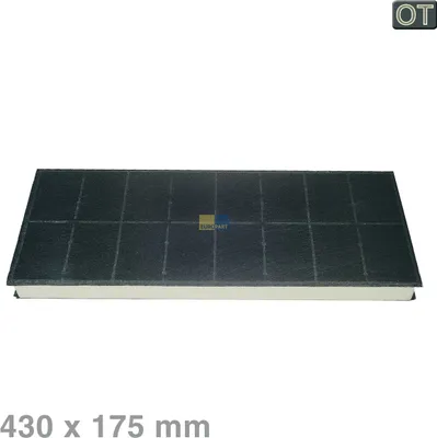 Produktbild von Bosch Siemens Kohlefilter Aktivkohlefilter Dunstabzugshaube 00296178 296178 DHZ3406