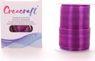 Produktbild von Aluminiumdraht 1,35 mm x 80 m, Violett