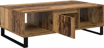 Obrázek produktu pro vidaXL Konferenční stolek z regenerovaného dřeva 104 x 60 x 35 cm materiál na bázi dřeva
