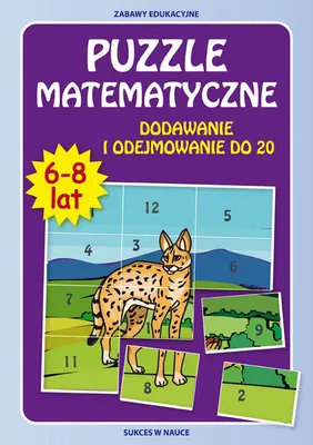 Produktbild von Puzzle matematyczne 6-8 lat