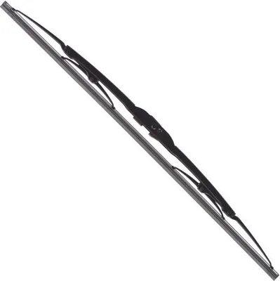 Produktbild von Carpoint 1940105, Scheibenwischerblatt, Schwarz, Gerahmt, Galvanisiertes Stahl, Gummi, Karton mit Aufhänger, 1 Stück(e)