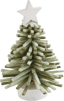 Produktbild von VBS Filztannenbaum mit Stern, ca. 9,6 x 6 cm