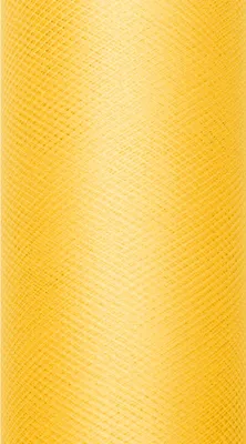 Immagine prodotto di Tessuto di decorazione in tulle 0,15 m x 9 m giallo
