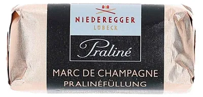 Produktbild von Niederegger Praliné Klassiker Marc de Champagne 80x12,5g