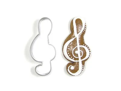 Image de Clé de violon 68x30mm - Jandejsek