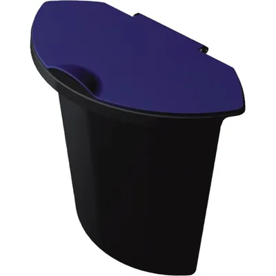 Produktbild von helit Abfalleinsatz H6106593 6Liter f. H 61061/H 61062 schwarz/blau
