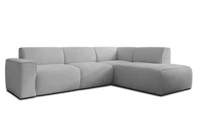 Produktbild von AX LIVING Couch Sofa L Form Didim L Hellgrau – 292 cm, stilvoll & bequem R