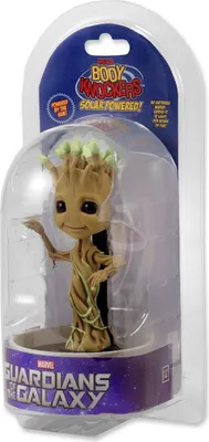 Produktbild von Neca Solarbetriebene Baby Groot Tänzerfigur 15 Cm Golden  Golden One Size
